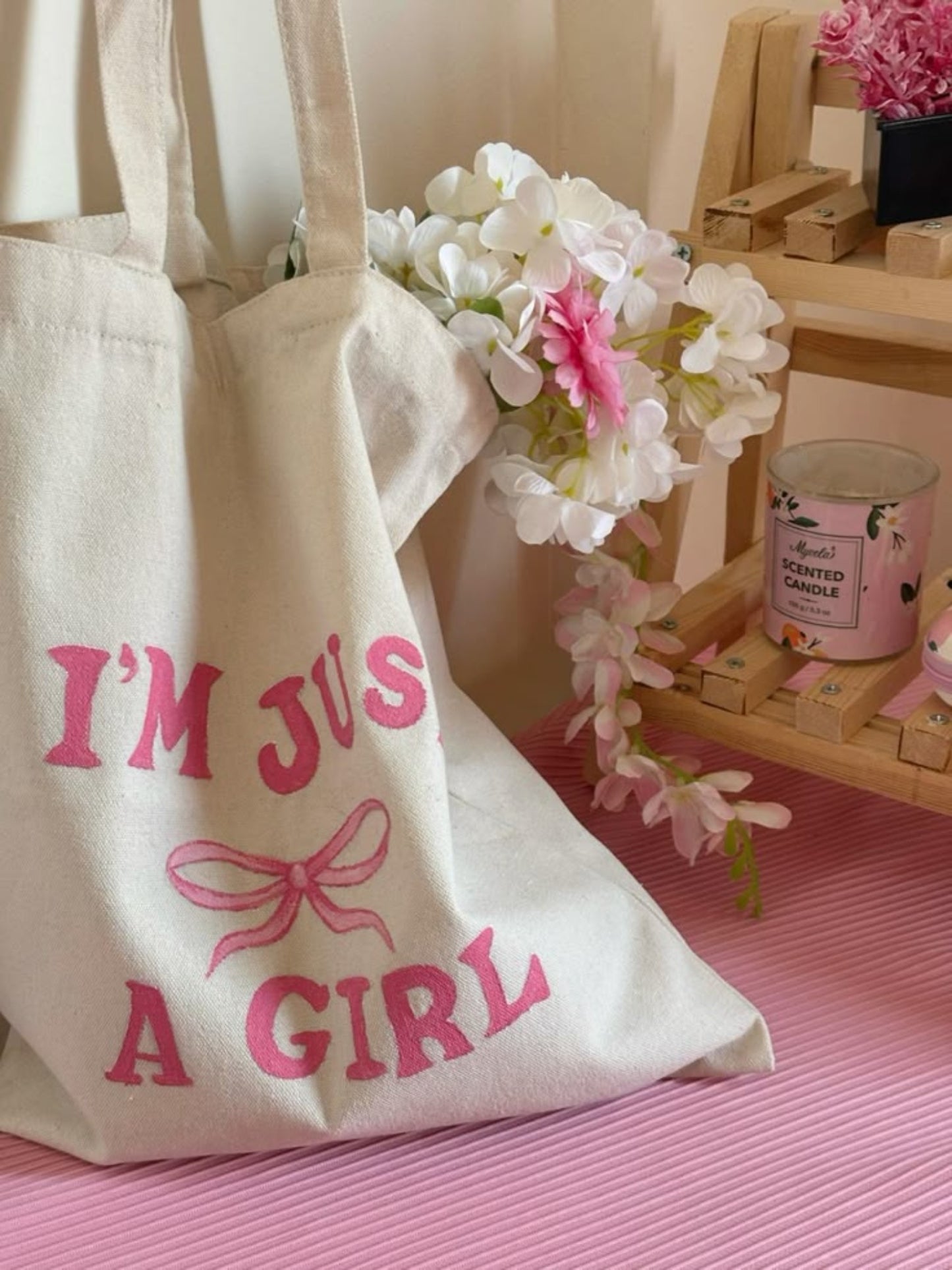 Just a Girl Tote